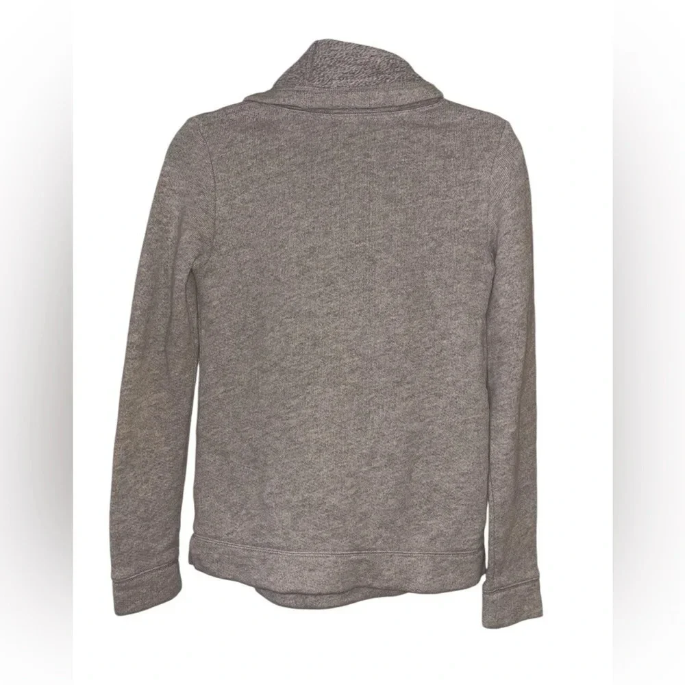 J. Crew Cowl Neck Gray Sweatshirt